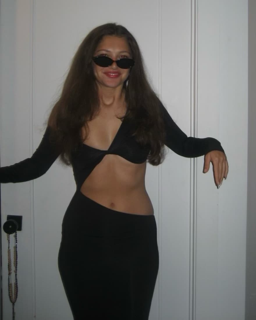 Whitefox Black Cutout Dress - Image 2
