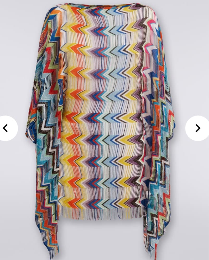 Missoni Short Coverup With Fringe - Image 2