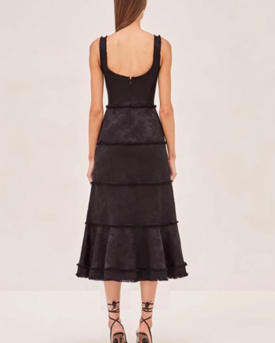 Alexis Corina Black Dress  - Image 3