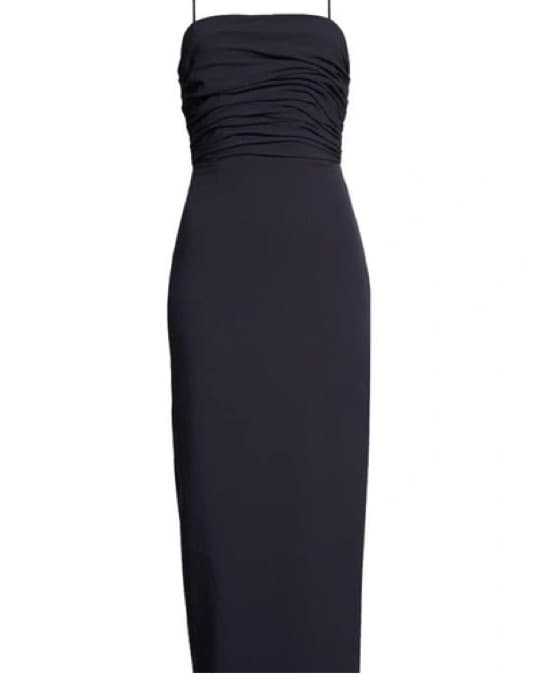 Cinq a Sept Ruched Strappy Back Dress - Image 3