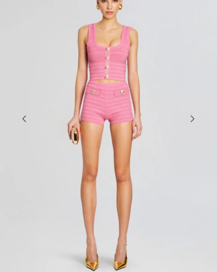 Retrofete Knit Bandage Short + Top Set - Image 6