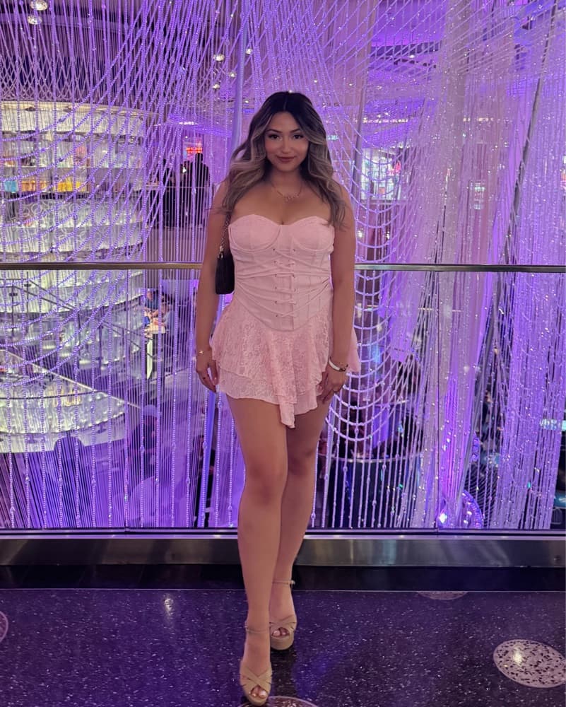 Outcast Sedona Pink Mini Dress - Image 2