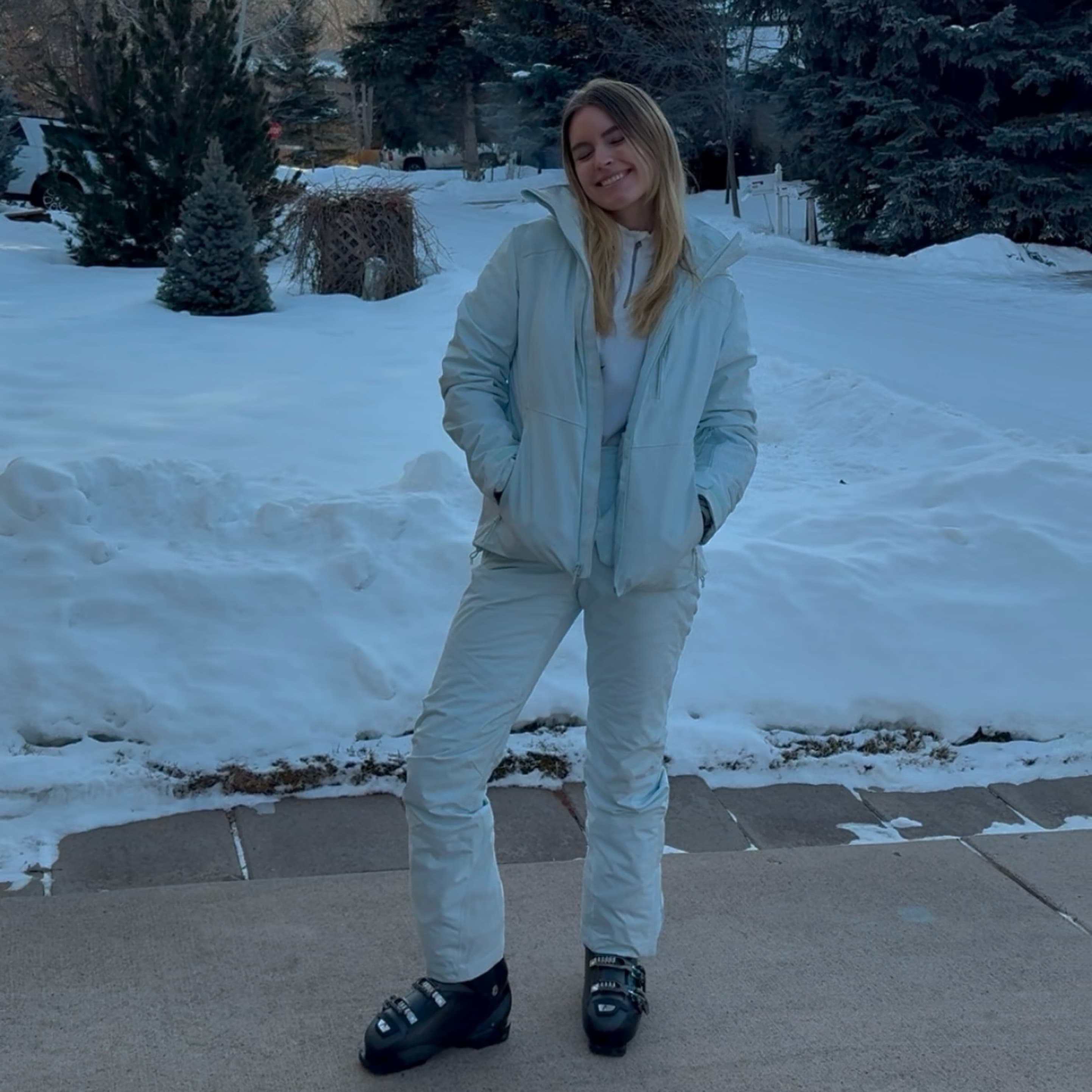 Halfdays Ski Suit - Frost - Image 1