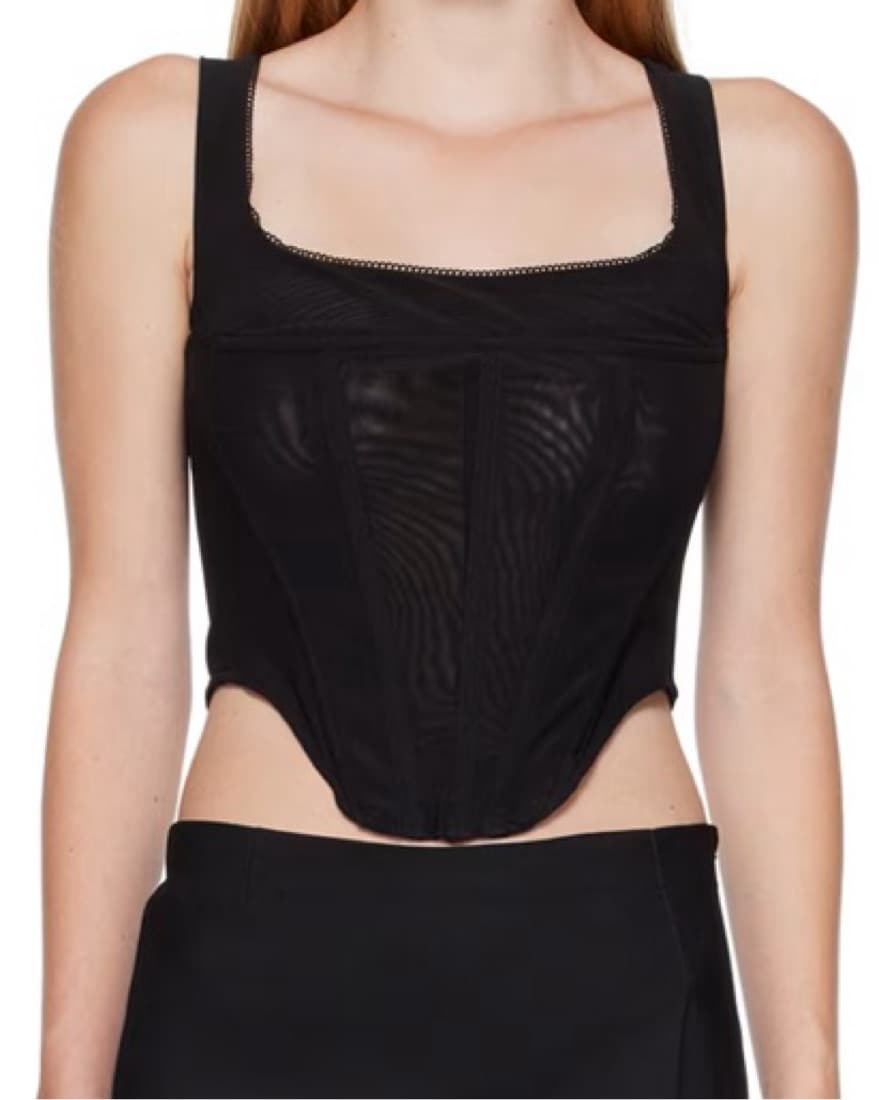 Miaou Black Campbell Corset - Image 1