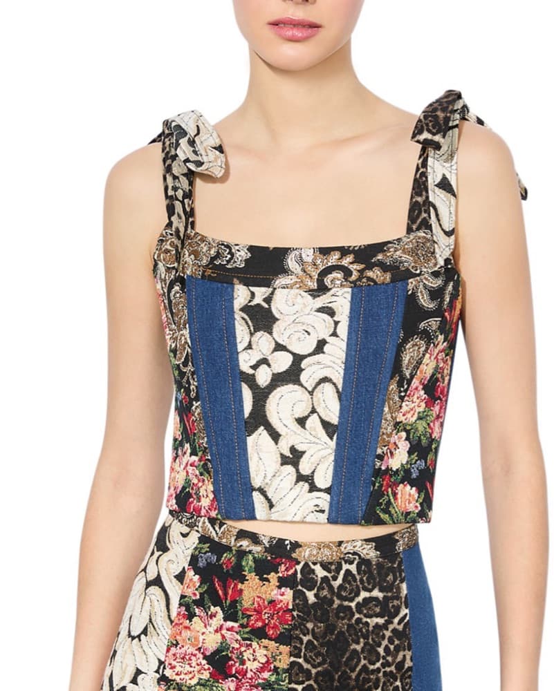 Tapestry Corset Top - Image 2