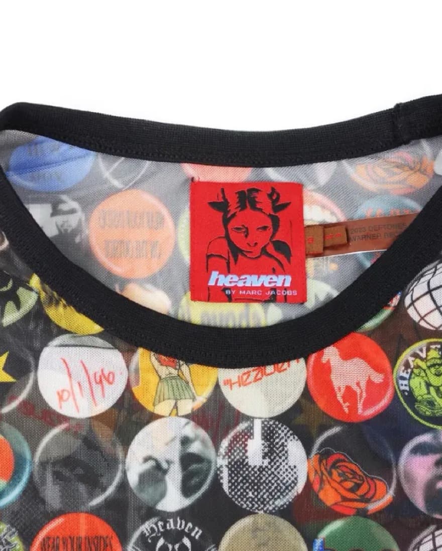 Deftones X Marc Jacobs Button Tee by Heaven By Marc Jacobs | Pickle