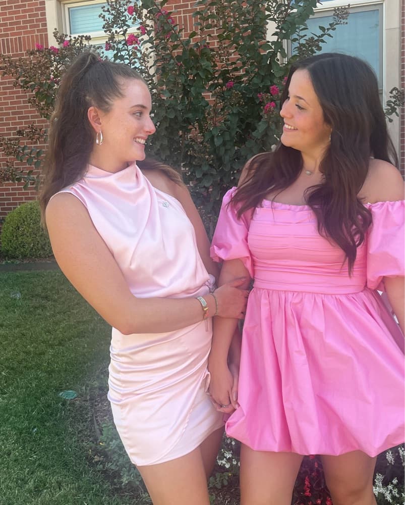 Elegant Light Pink Dress  - Image 1