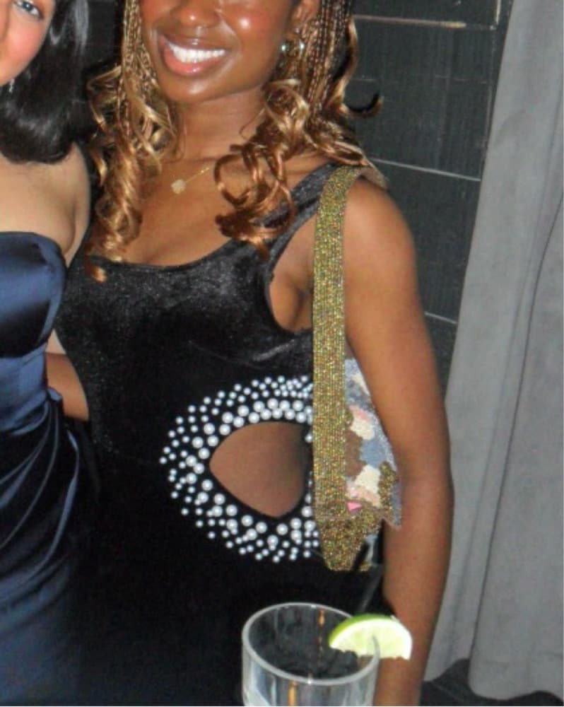 Sparkling Velvet Cocktail Dress - Image 2