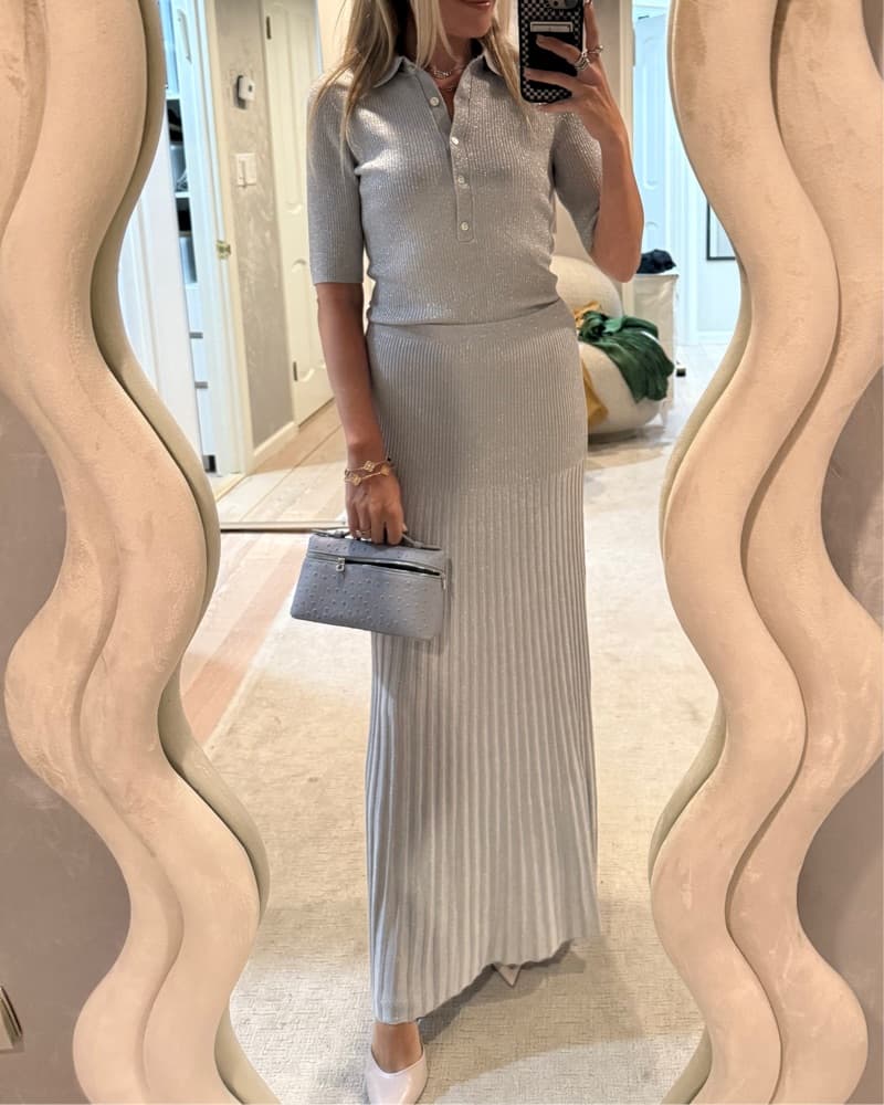 525 America Silver Skirt Set - Image 2