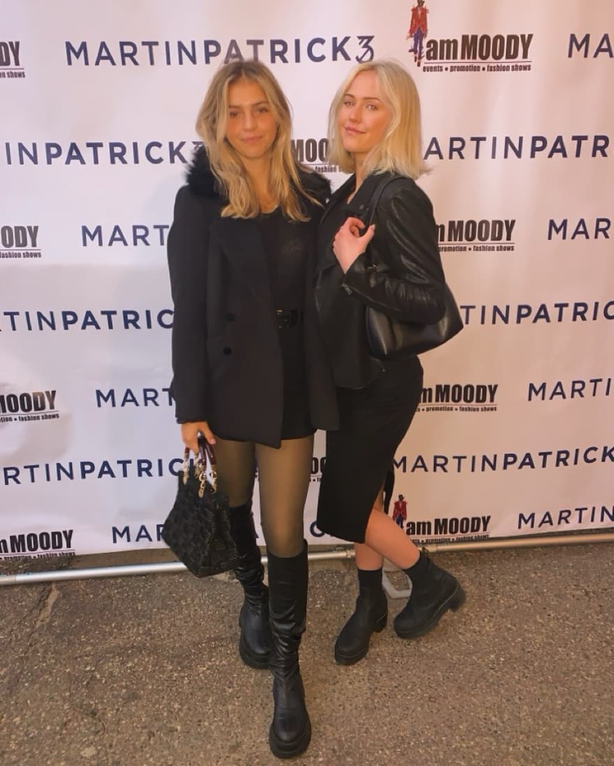 Tall Black Platform Boots From Milan - Image 1
