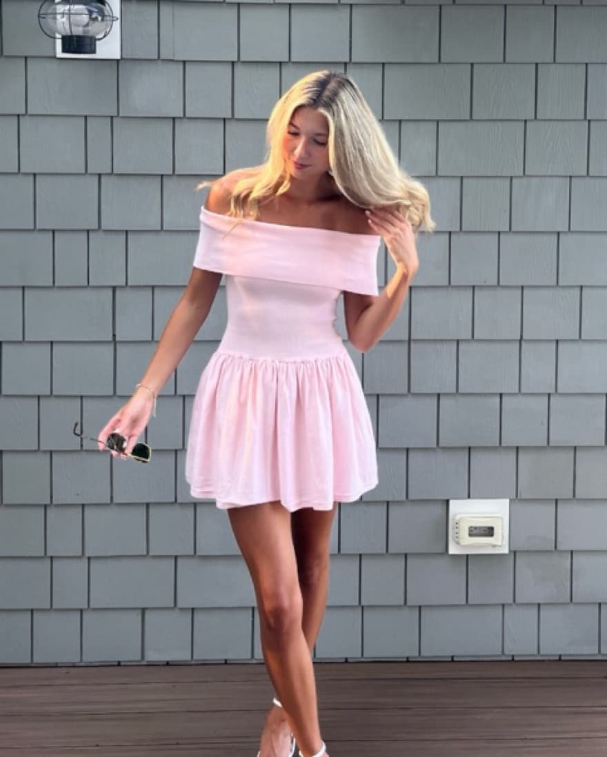 Meshki Off The Shoulder Dress - Image 1