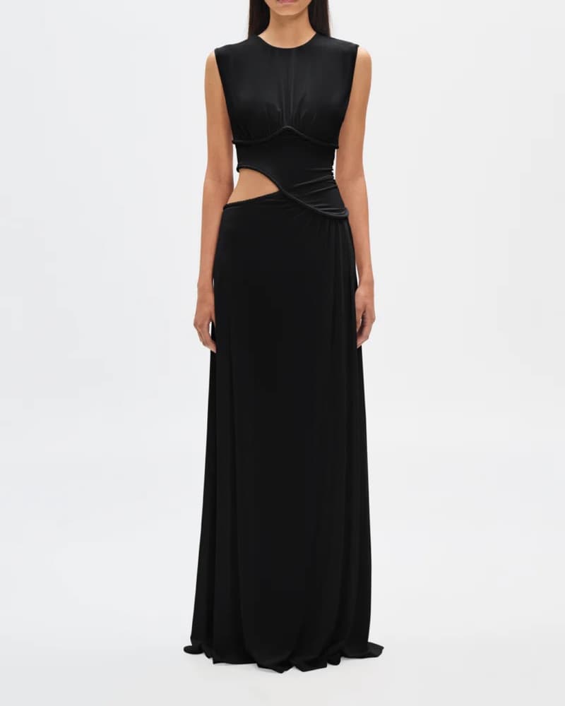 Misha Sierra Cupro Dress - Image 1