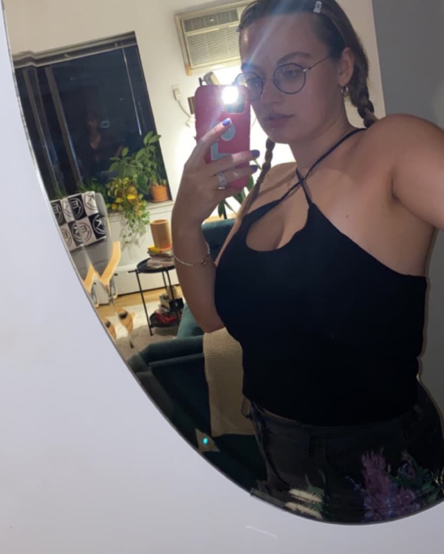 Zara Ribbed cutout tank - Image 1