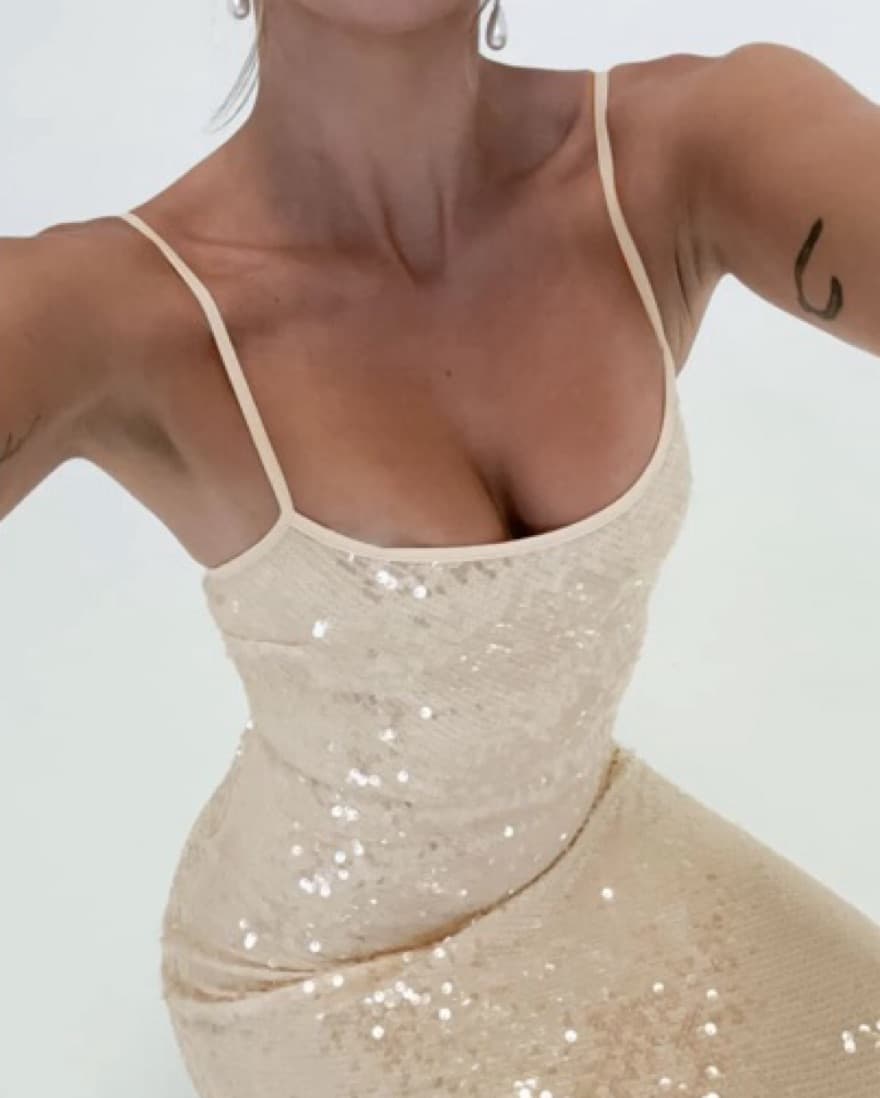 Rumored Sequin Maxi Dress - Image 5