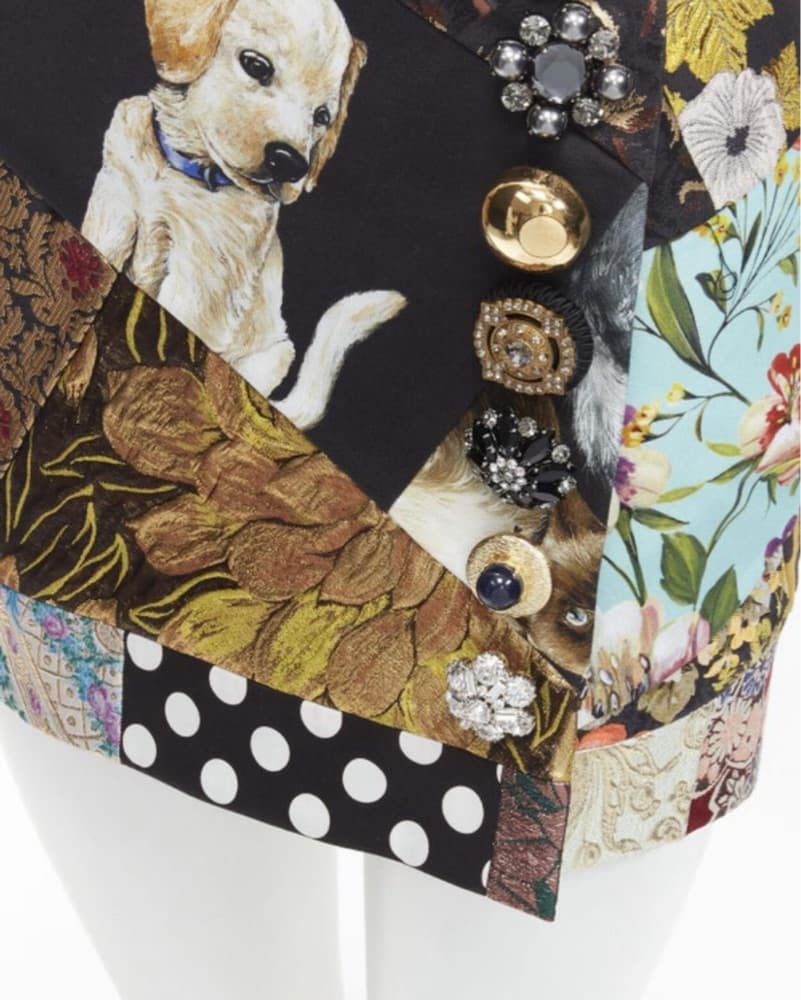 Archival Dolce And Gabana Dog Skirt - Image 3