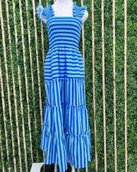 Boutique Stripe Dress - Image 1