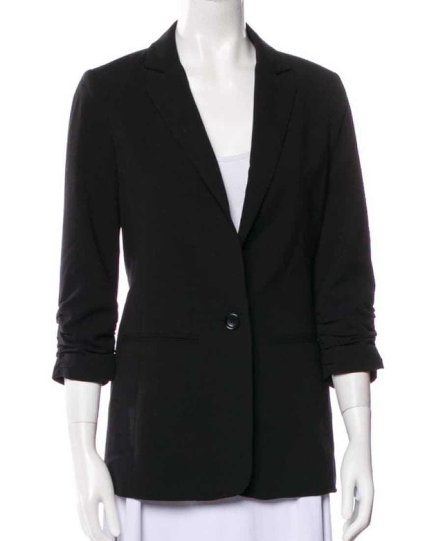 Michael Kors Blazer With Ruched Sleeve - Image 1