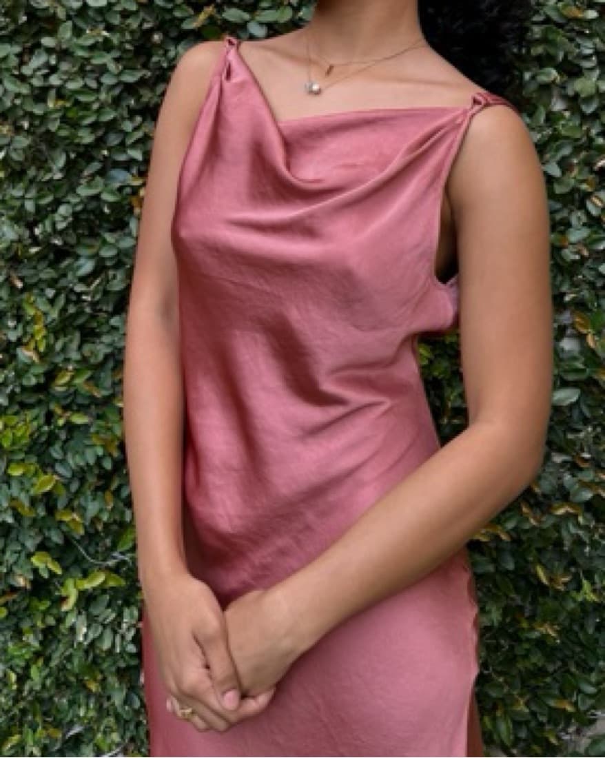 Aritzia Satin Dress - Image 2