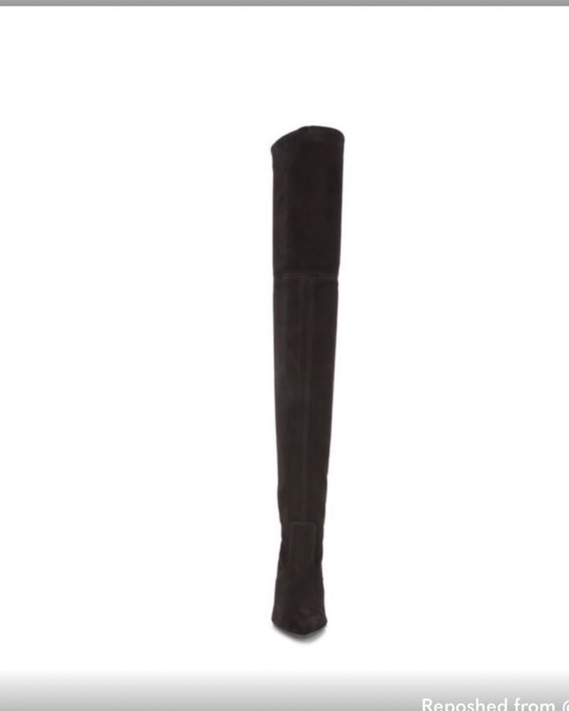 Stuart Weitzman Over-Knee Suede Boots - Image 2