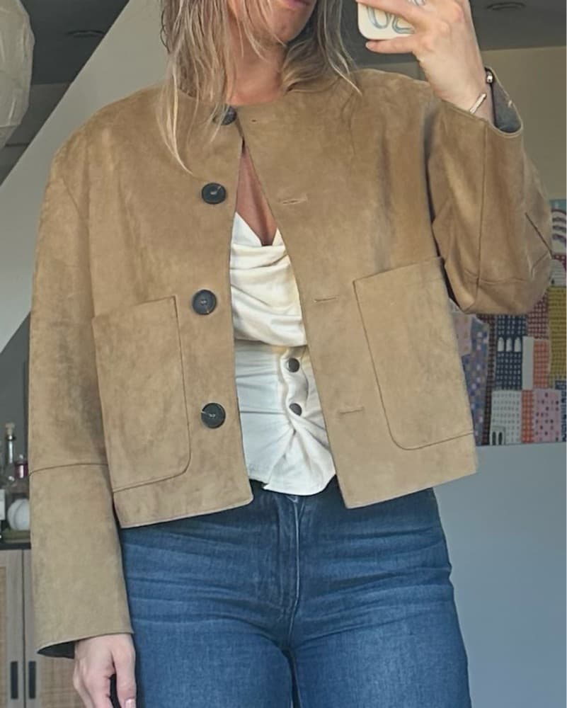 Suede Tan Jacket  - Image 3