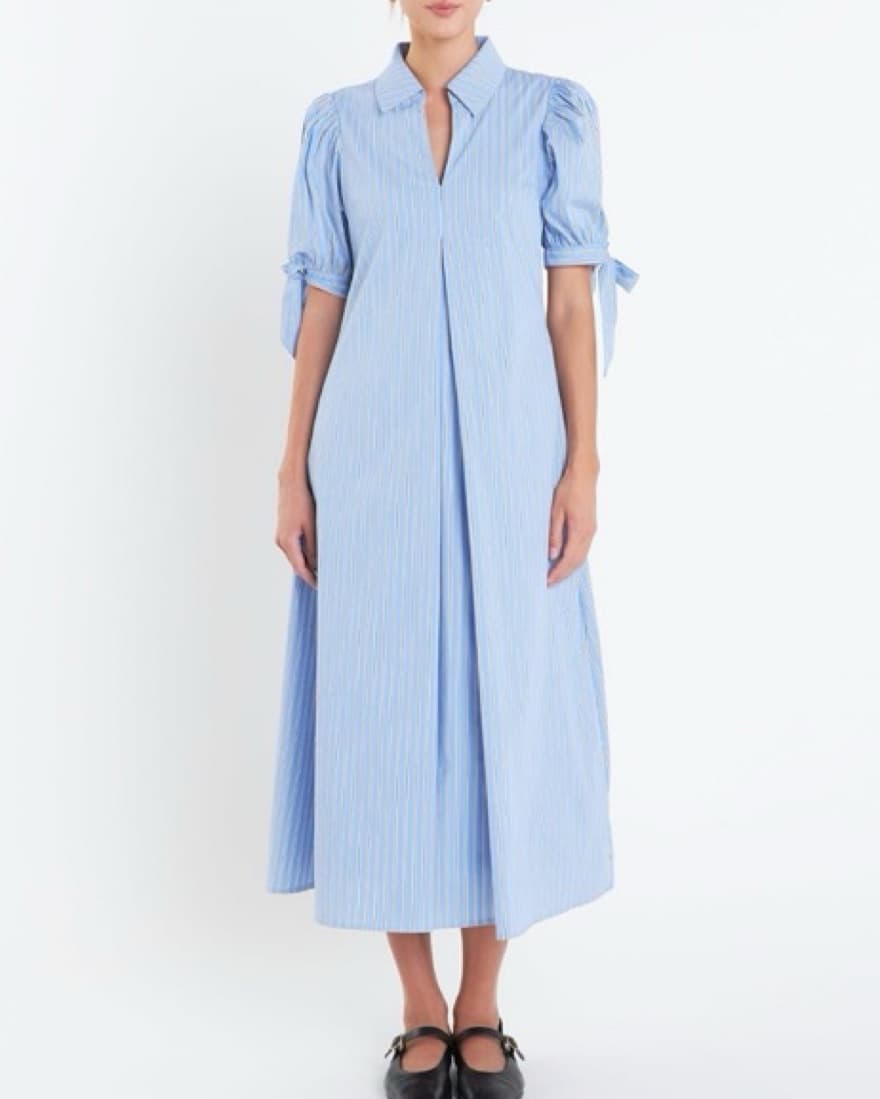 english Factory Stripe Dress  - Image 1