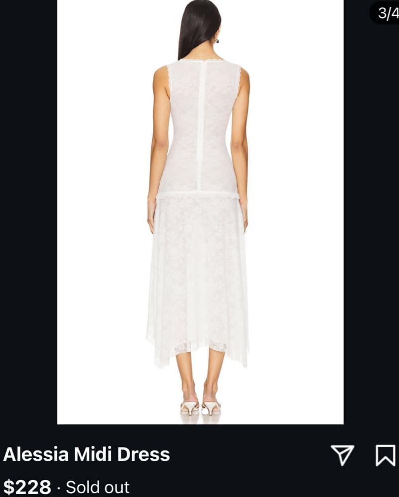 LPA Alessia Midi Dress - Image 6