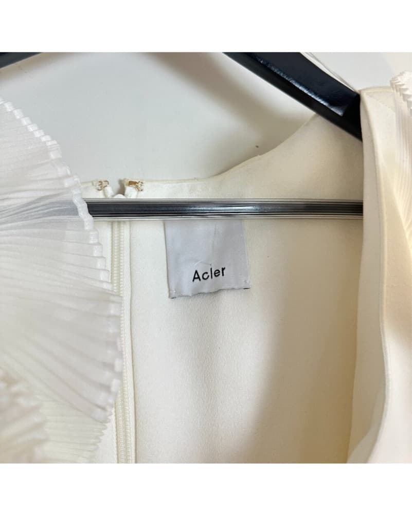 ACLER Spenmoss Pleated Ruffle Minidress  - Image 4