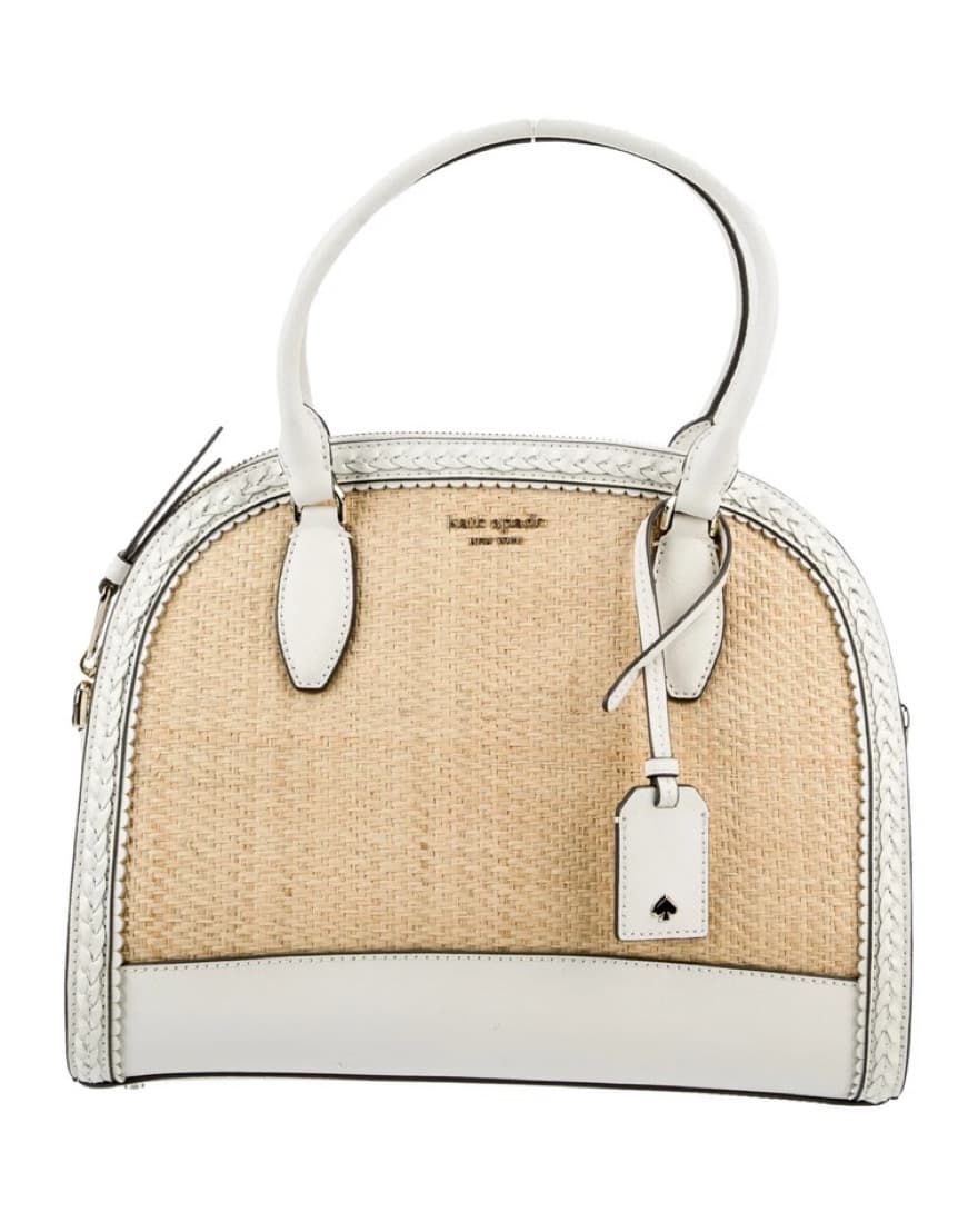 Kate Spade Raffia Handle Bag - Image 2