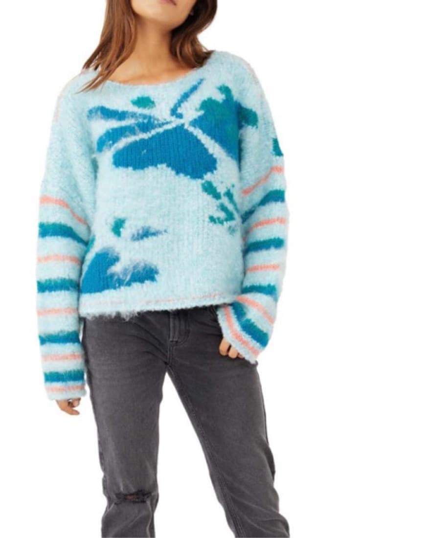 Free People Blue Lily Sweater - Image 2