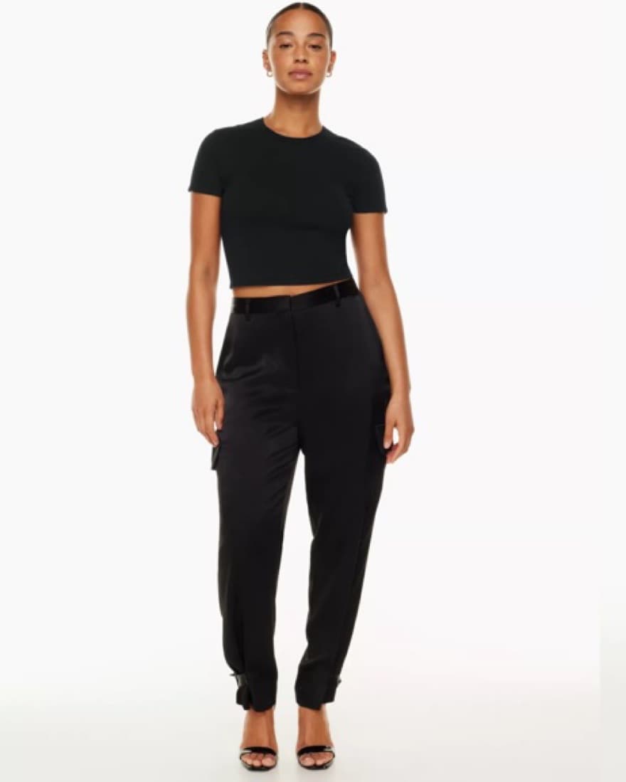 Aritzia Satin Cargo Pant  - Image 2