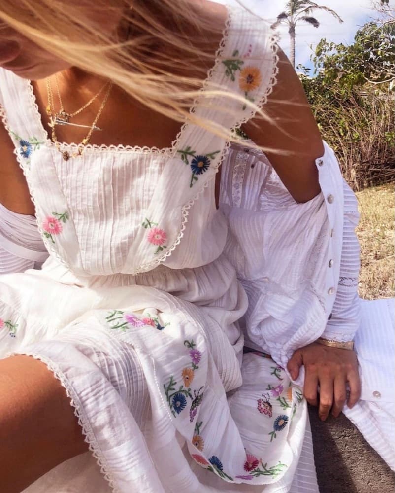 LoveShackFancy Aphrodite dress - Image 1