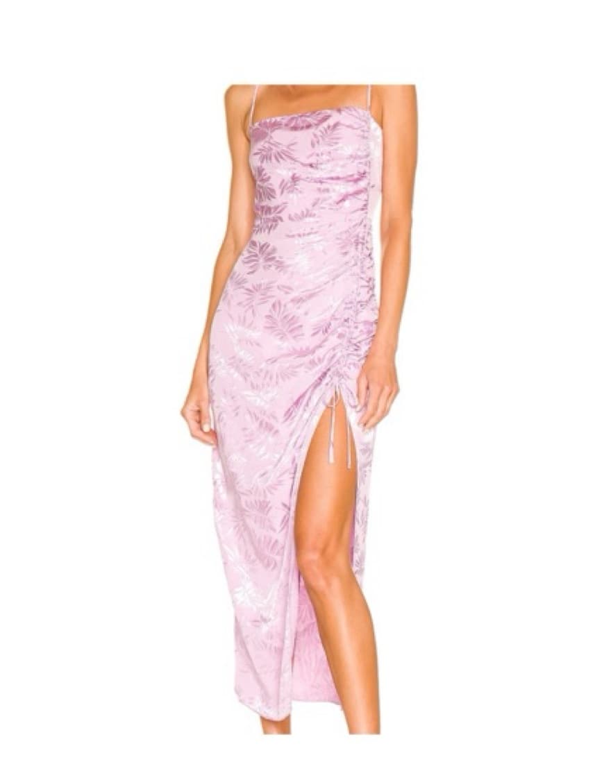 Saylor Gardenia Lavender Midi Dress - Image 1