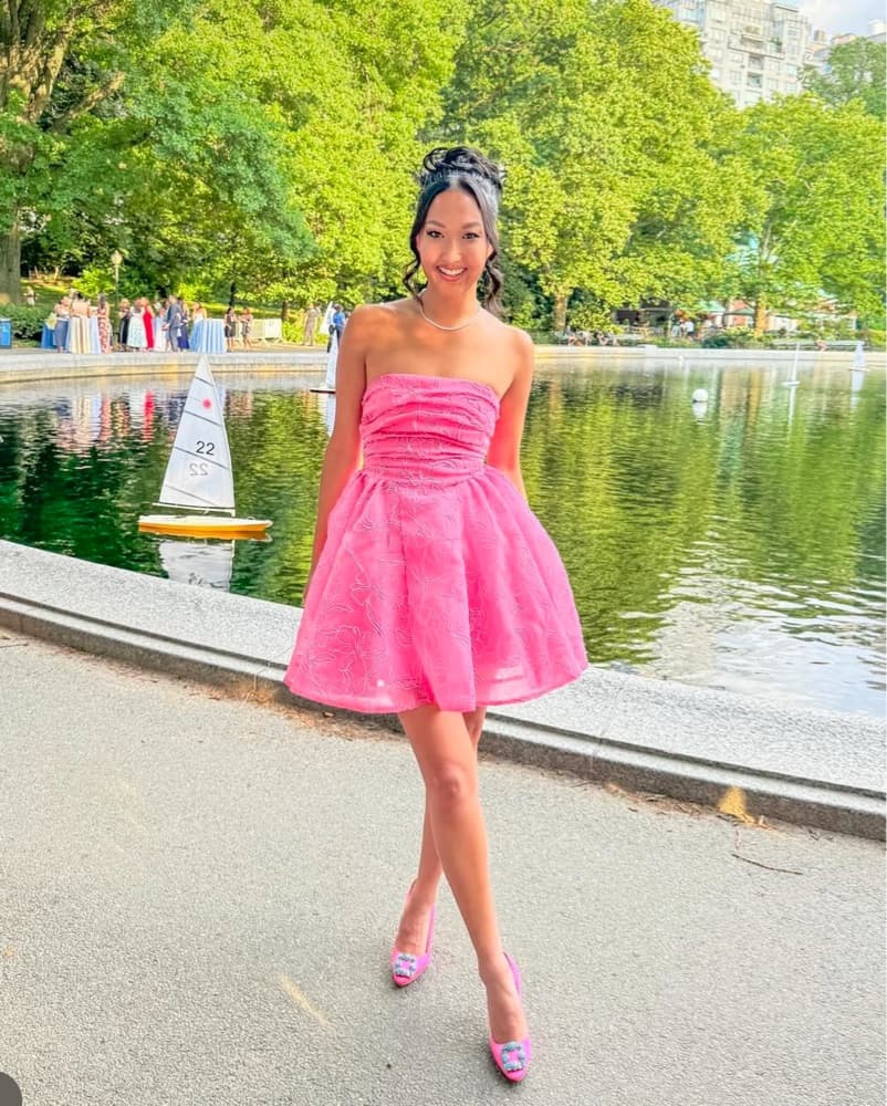 AJE Evangeline Mini Summer Dress - Image 4