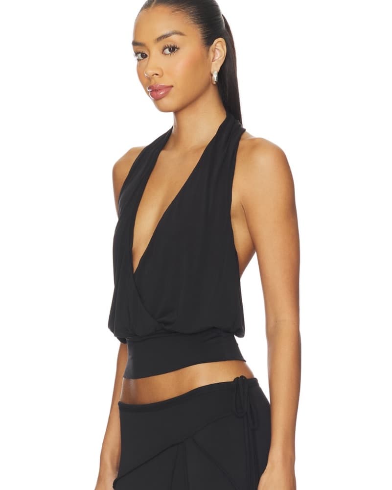With Jean Black Sharni Top - Image 2