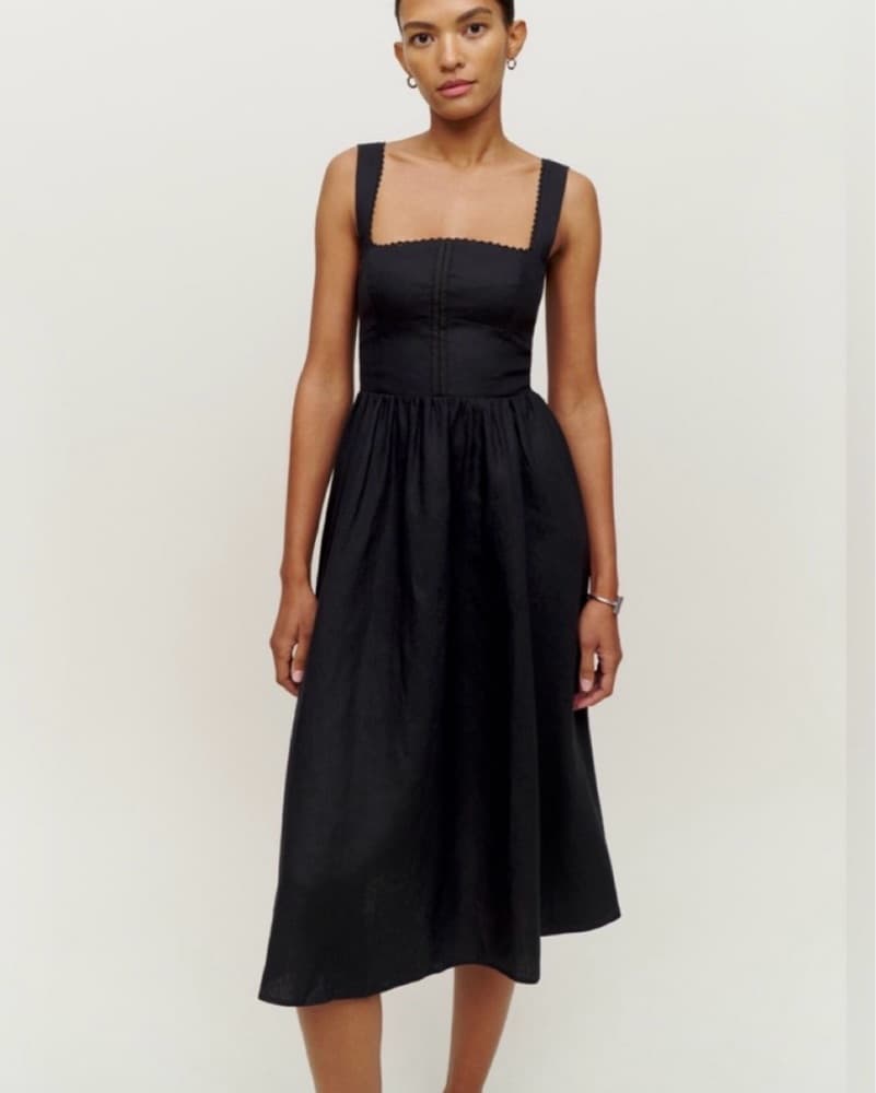 Reformation Tagliatelle Linen Dress 4 - Image 1