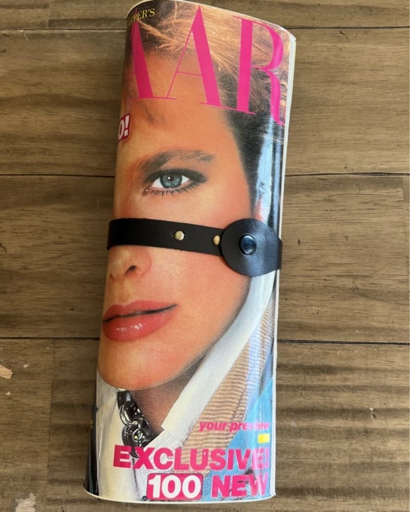 Vintage Harpers Bazaar Magazine Clutch  - Image 1