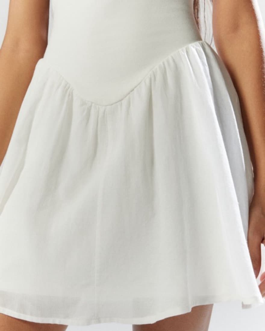 UO Daphne Drop-Waist Mini Dress - Image 5