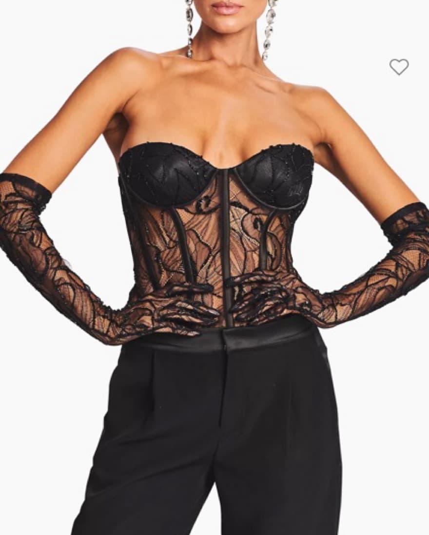 $798 Retrofete Bustier Top 😍 XXS - Image 1