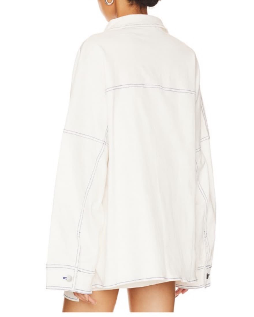 BY.DYLN White Cooper Skirt & Jacket Set - Image 3