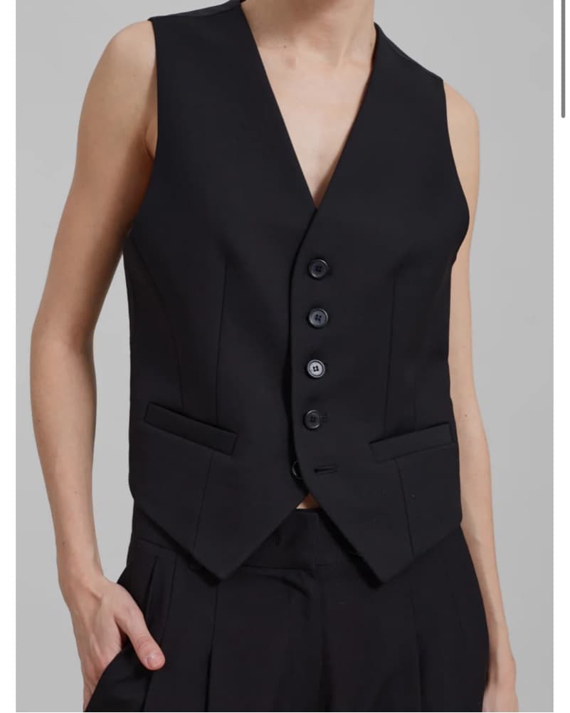 the frankie shop gelso waistcoat - Image 2