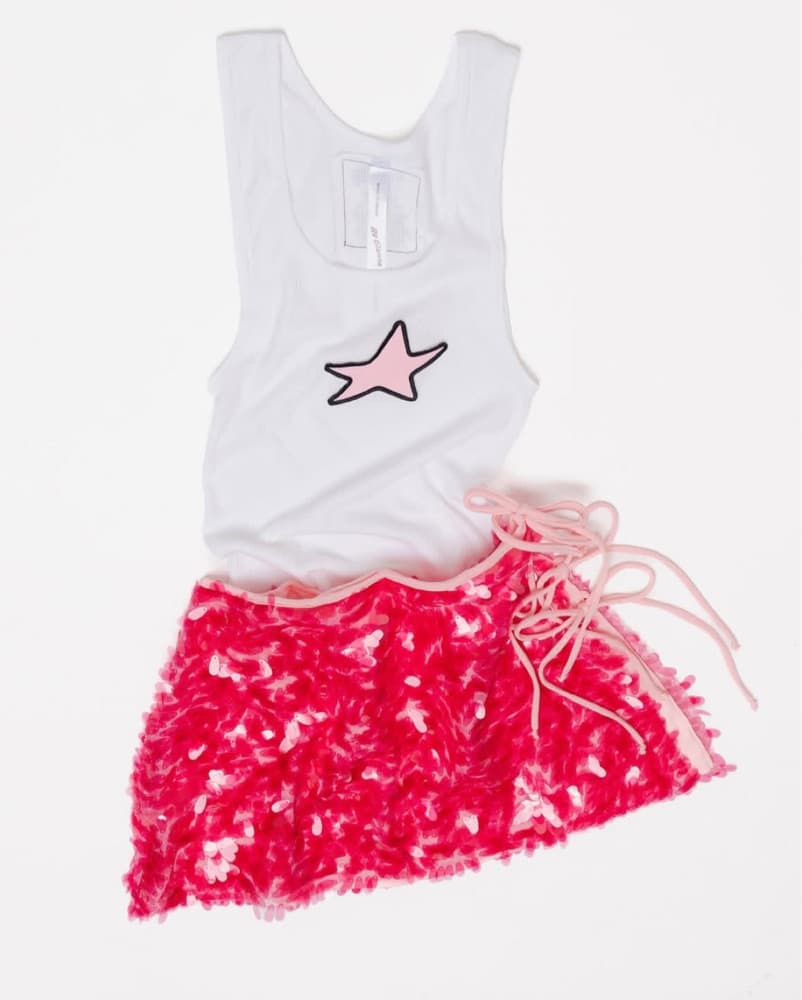 By Gianna Sequin Top/Skirt - Image 1