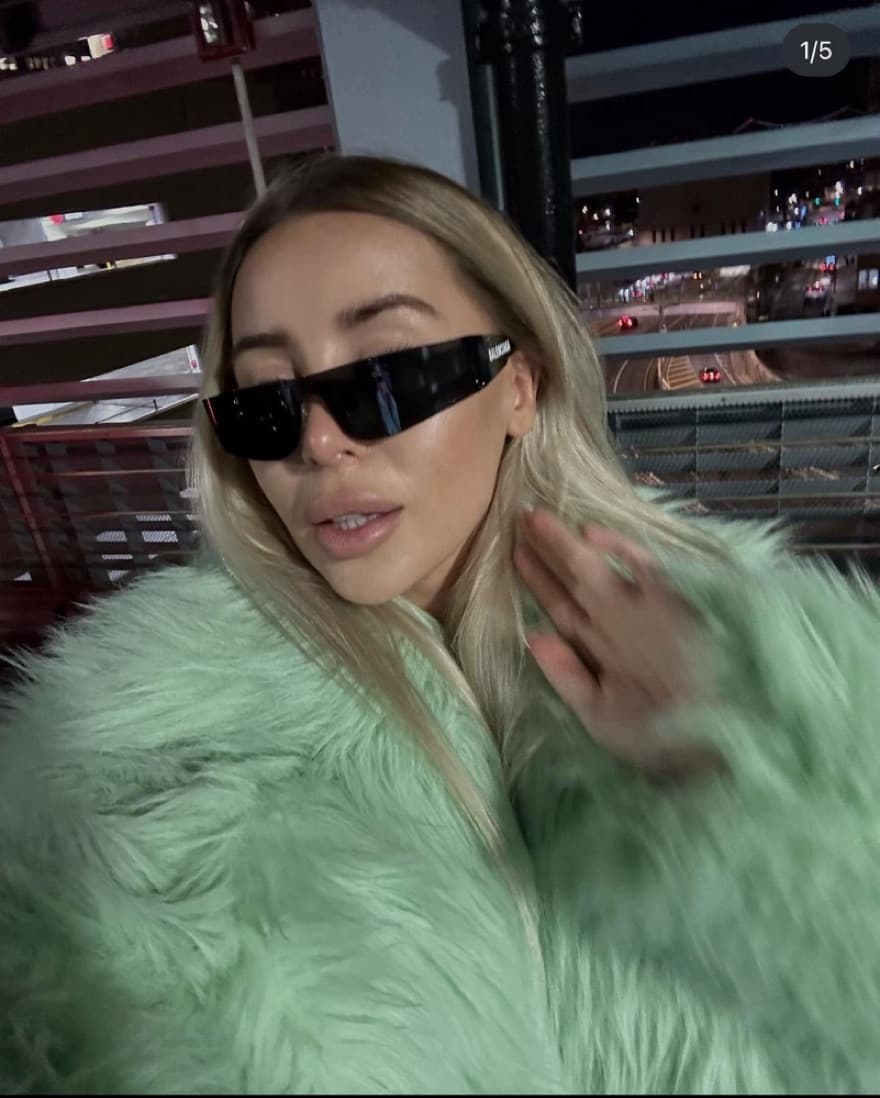 Balenciaga Shield Sunglasses  - Image 2