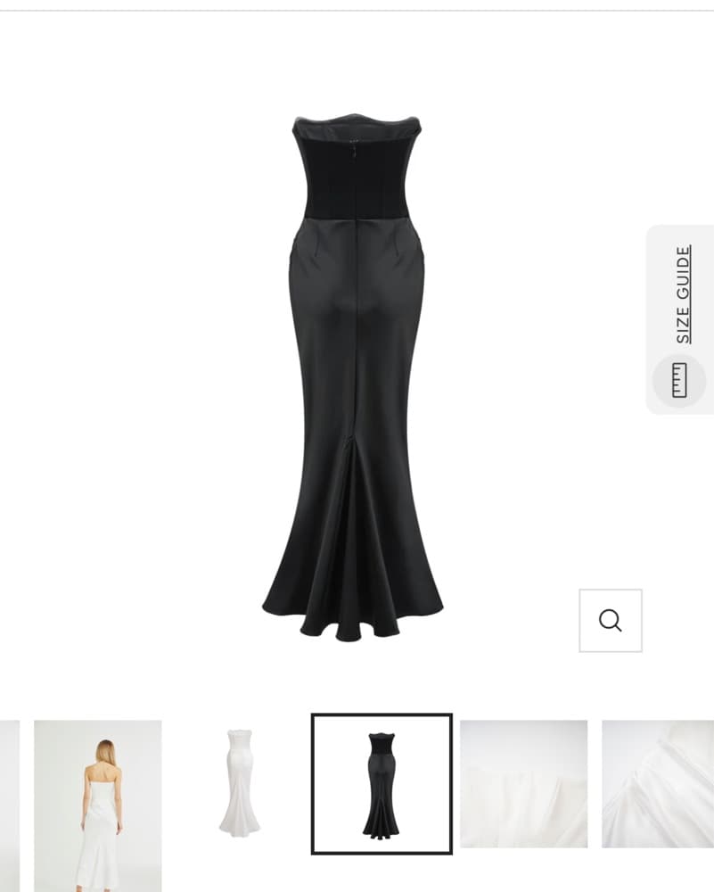 Elegant Black Bodycon Dress - Image 2