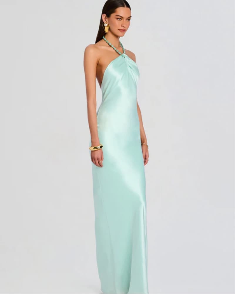 Anat Dress Retrofête | Blue/Aqua Dress  - Image 2