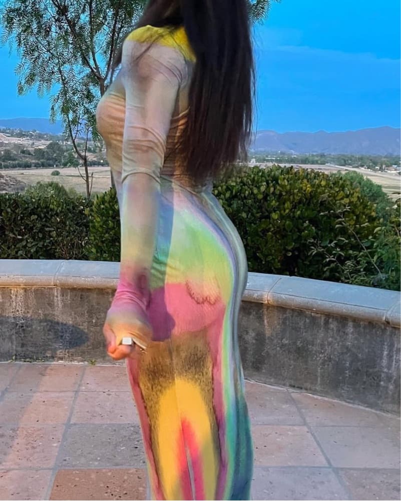 AFRM Tie-Dye Maxi Dress - Image 2