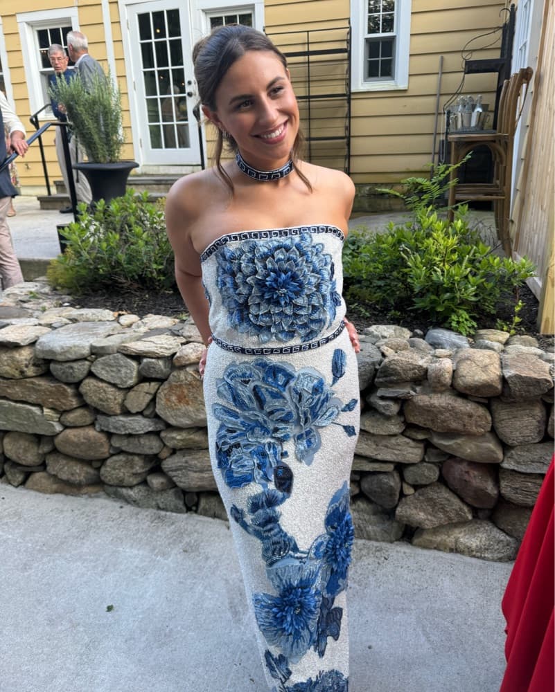 Alice & Olivia Beaded Maxi Dress  - Image 3