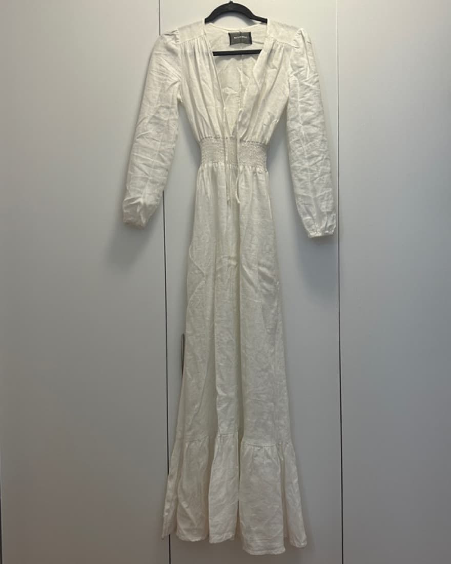 $248 Reformation Linen Maxi Dress XS - Image 6
