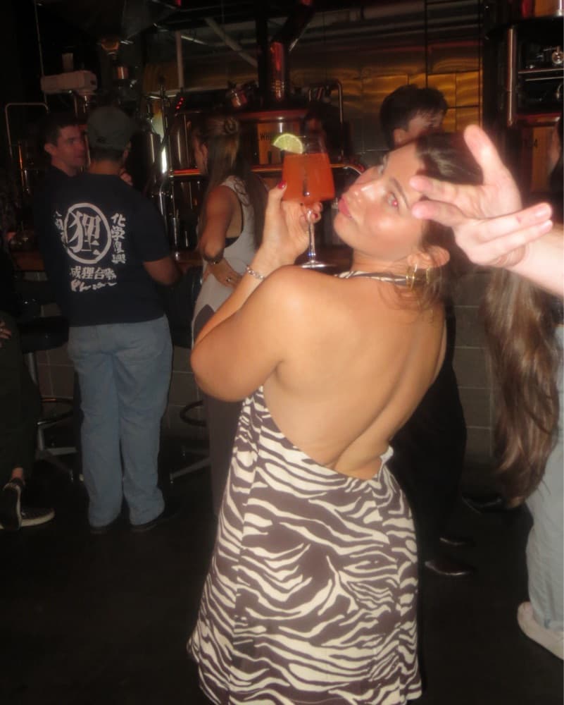 Reformation Avielle Zebra Print Dress - Image 3