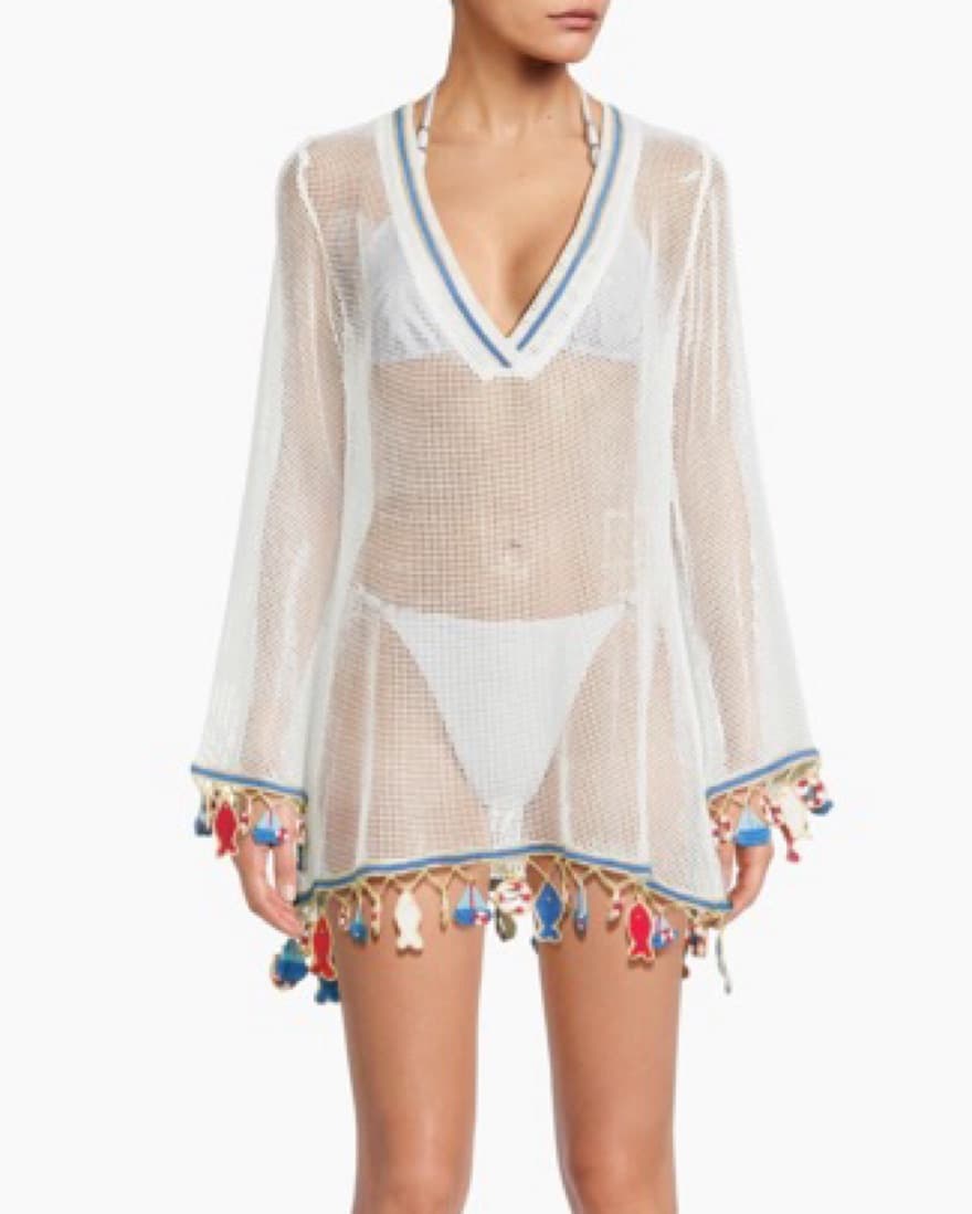 My Beachy Side White Coverup Dress - Image 2