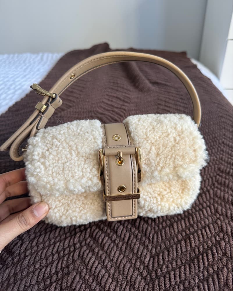 Michael Kors mini shearling purse  - Image 2